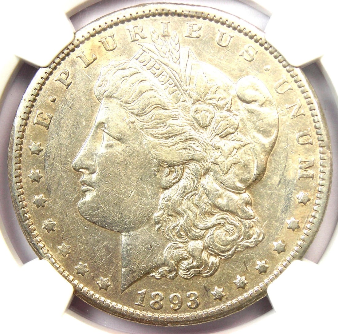 1893-CC MORGAN SILVER DOLLAR $1 CARSON CITY COIN: 1893-CC Morgan Silver Dollar $1 Carson City Coin Year : 1893 Denomination : $1 Country of Origin : United States Accessories: None Accessories Notice: When purchasing pre-owned goods, please refer to 