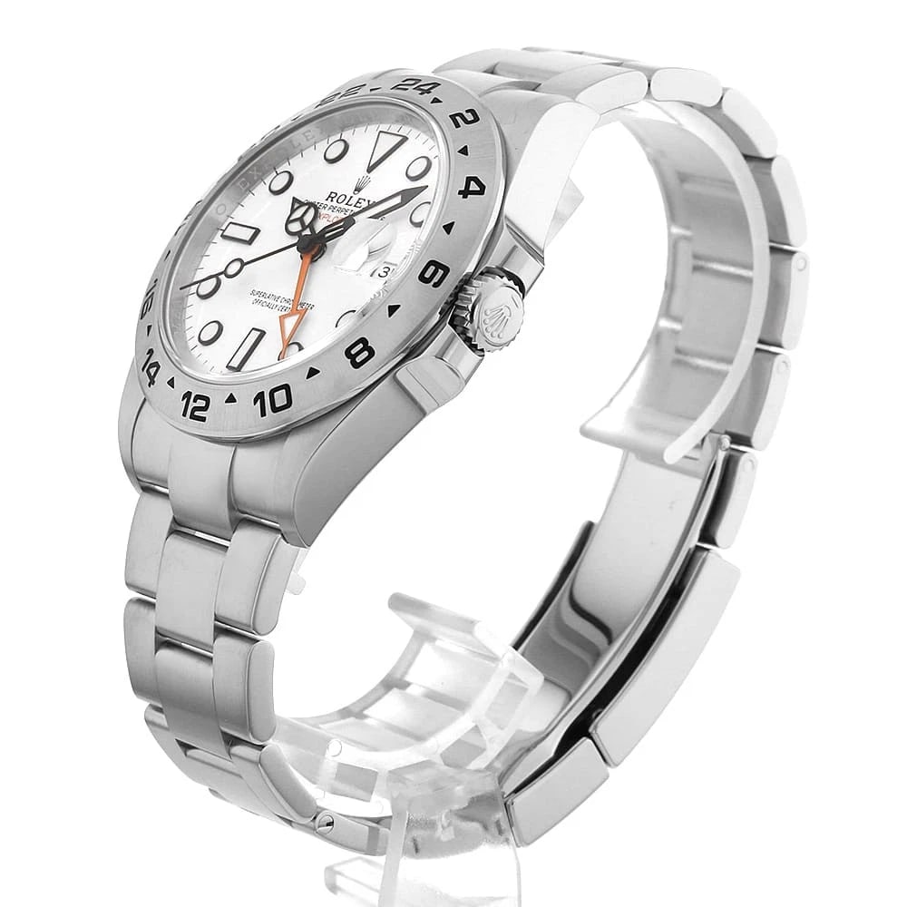 ROLEX EXPLORER WHITE WATCH - 2