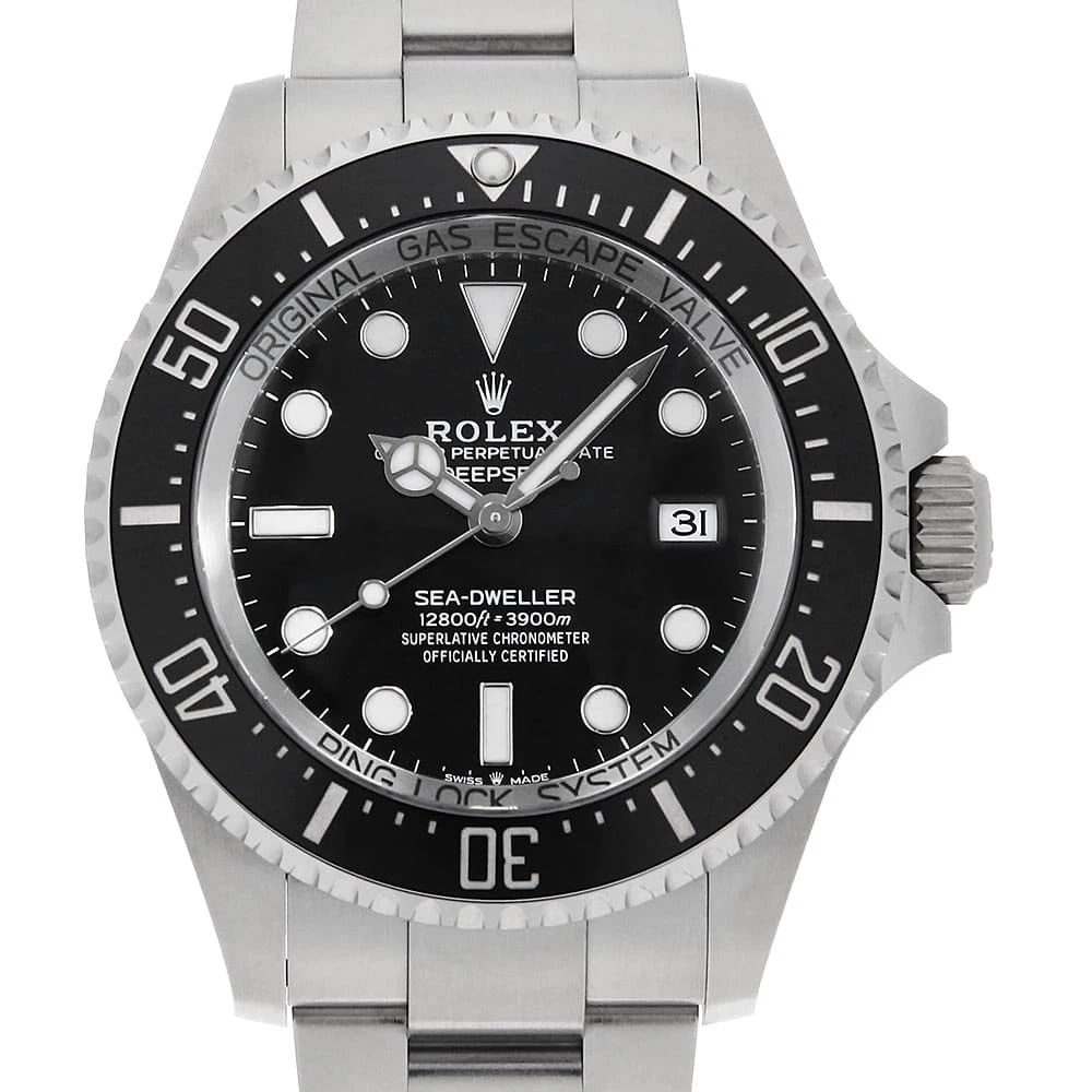 ROLEX DEEP SEA-DWELLER BLACK WATCH: ROLEX Deep SEA-DWELLER black watch Brand: ROLEX Type/Style: Wrist watch Material: Band Material Stainless Steel, Case Material Stainless Steel Color: Dial Color Black Size: Case:W44mm Circumference of