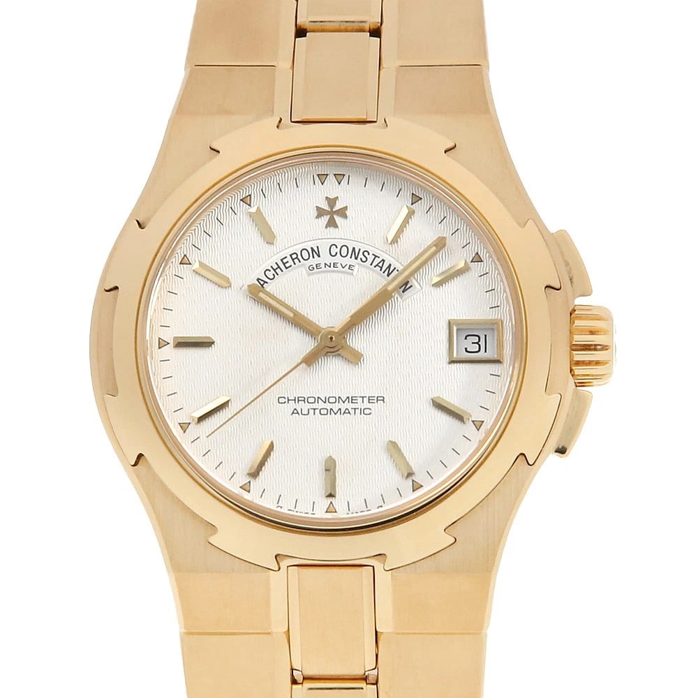 VACHERON CONSTANTIN YELLOW GOLD WATCH: VACHERON CONSTANTIN Yellow Gold watch Brand: VACHERON CONSTANTIN Type/Style: Wrist watch Material: Band Material Yellow Gold, Case Material Yellow Gold Color: Dial Color Silver Size: Case:W35mm Circum