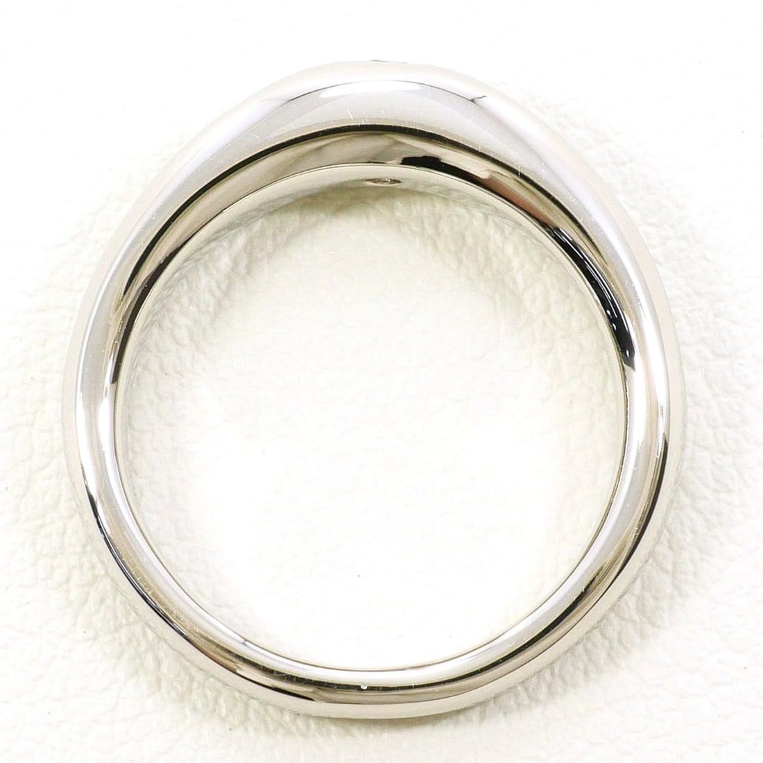 PLATINUM 900 RING WITH DIAMOND - 3