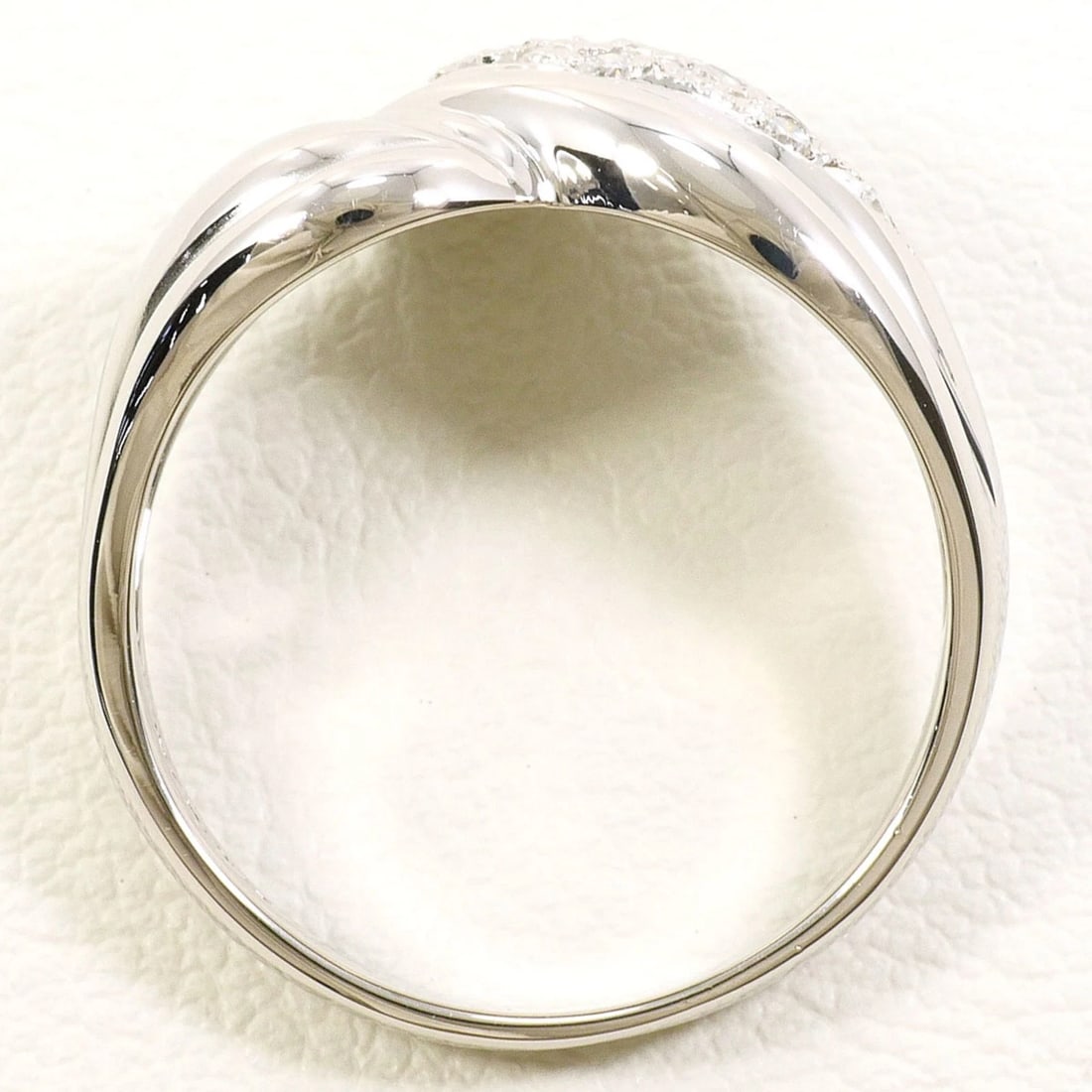 PLATINUM 850 RING WITH DIAMOND - 3