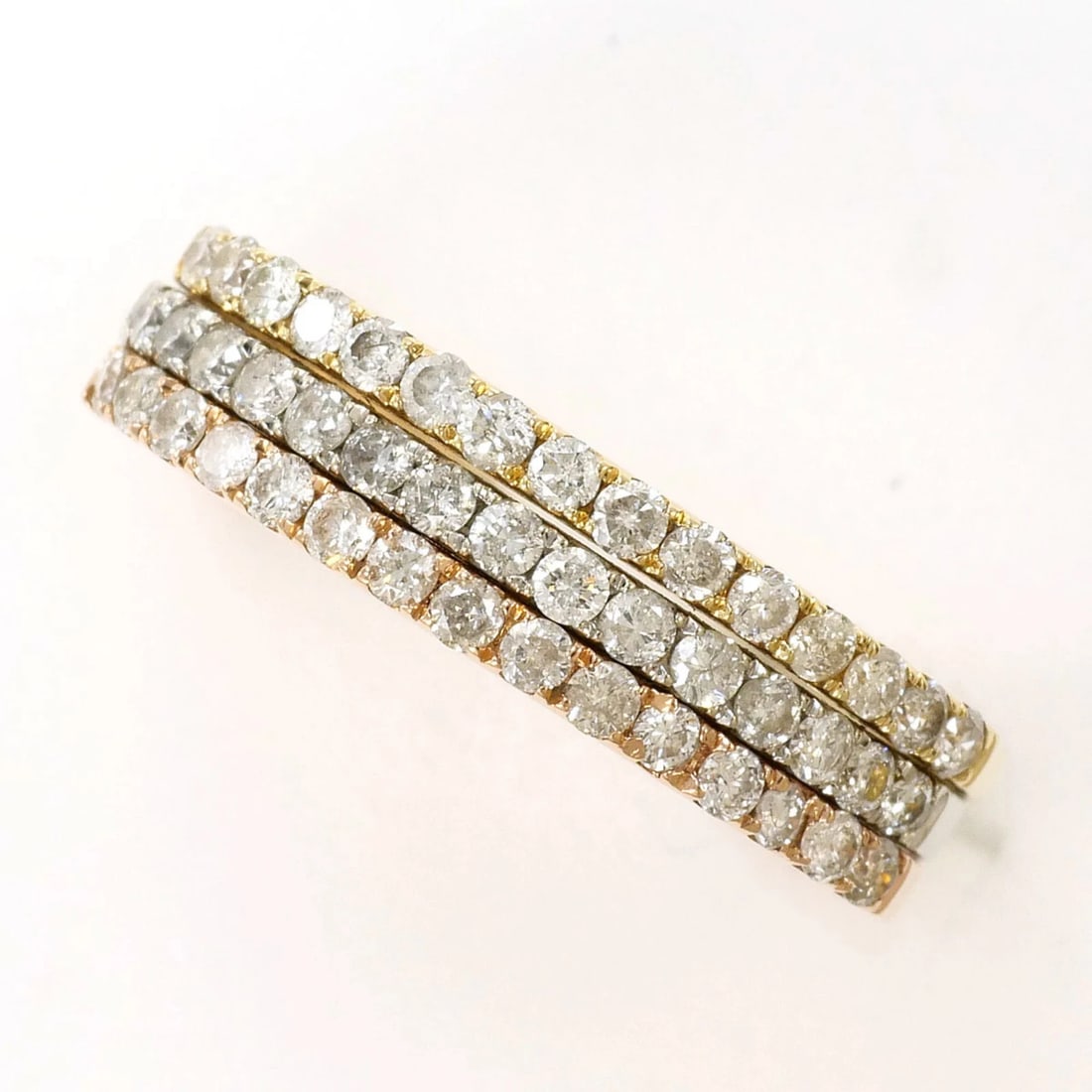 14K YELLOW GOLD RING WITH DIAMOND (1 of 3)