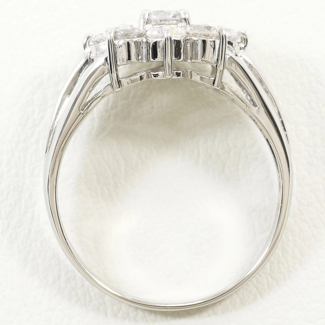 PT900 PLATINUM RING DIAMOND - 3