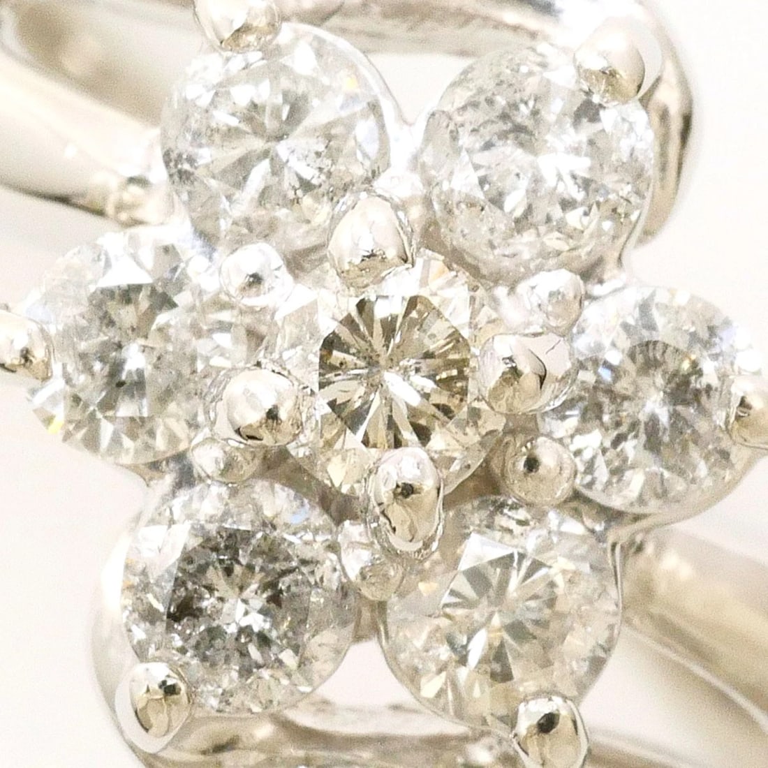 PT900 PLATINUM RING DIAMOND - 2