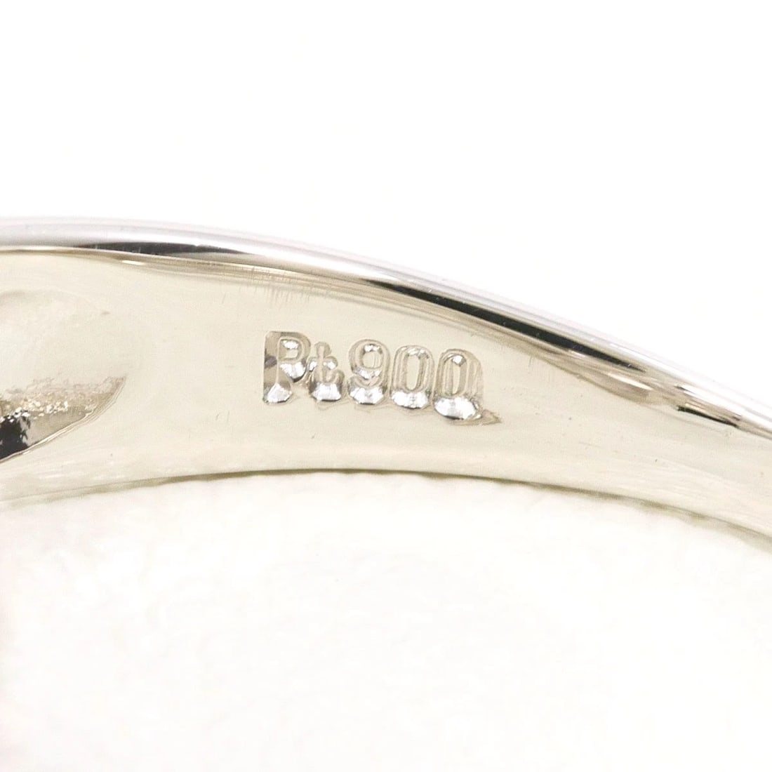 PT900 PLATINUM RING DIAMOND - 5