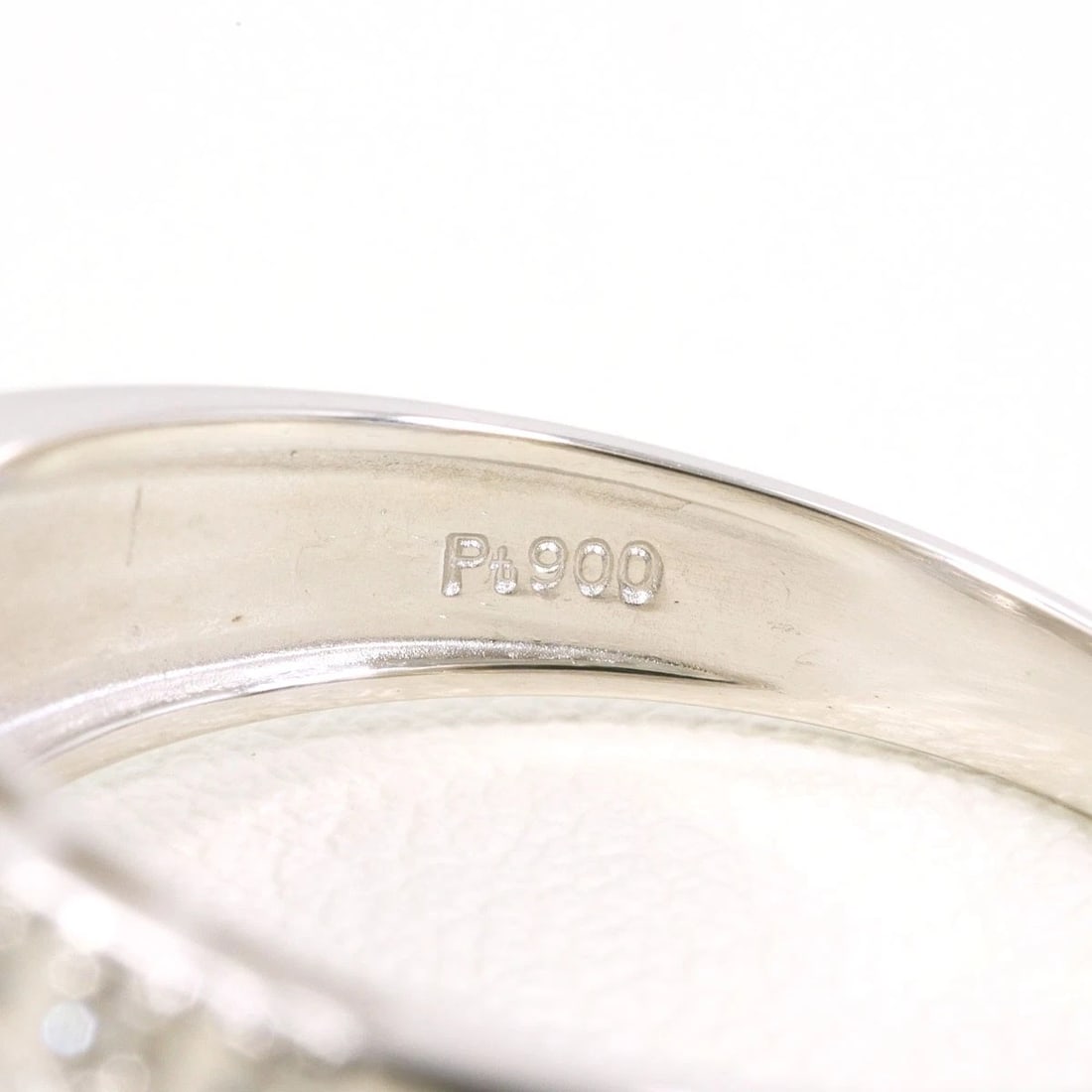 PT900 PLATINUM RING DIAMOND - 5