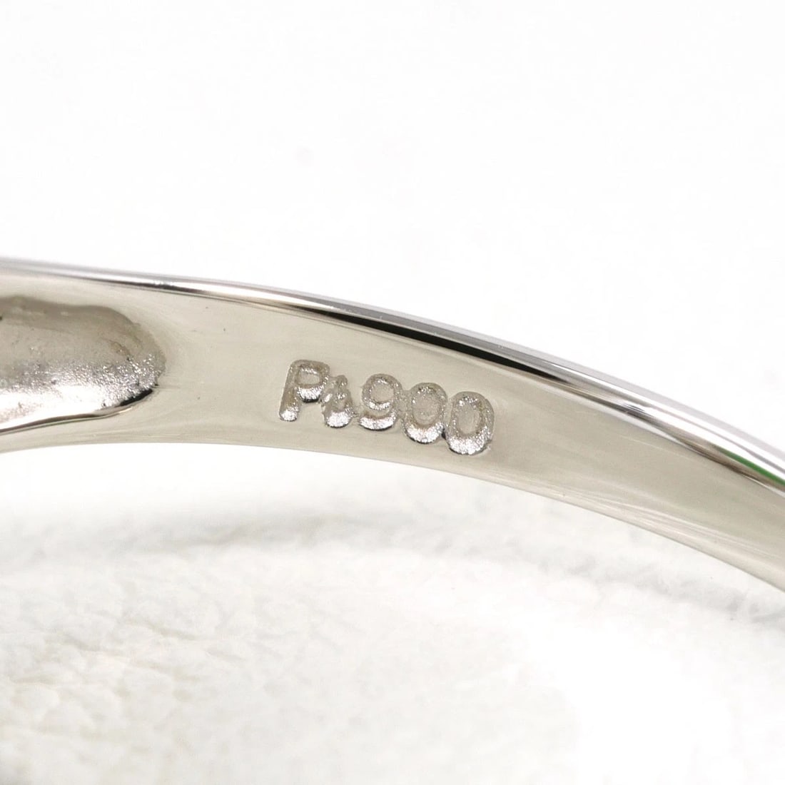 PT900 PLATINUM RING JADE - 4