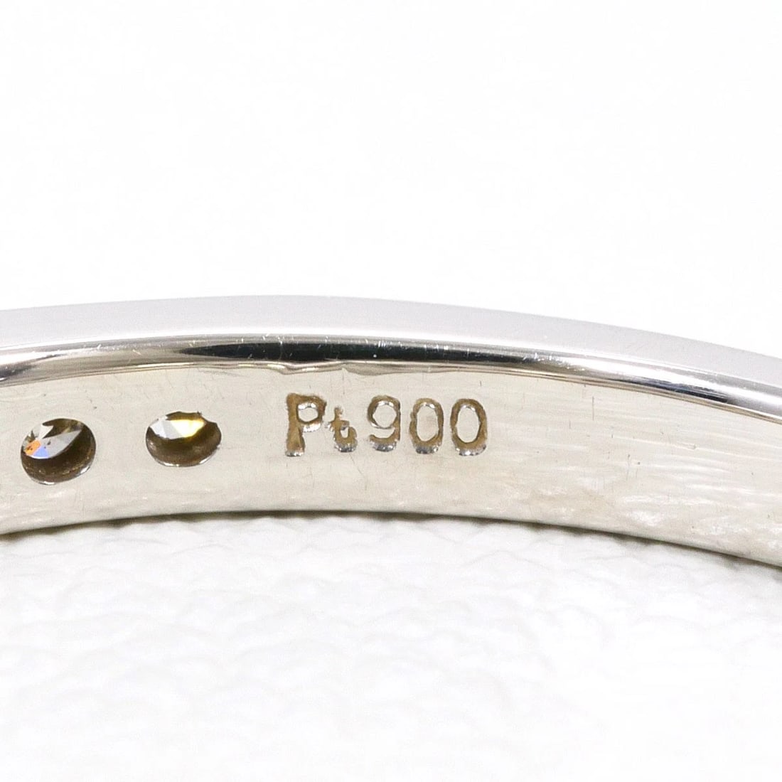 PT900 PLATINUM RING DIAMOND - 4