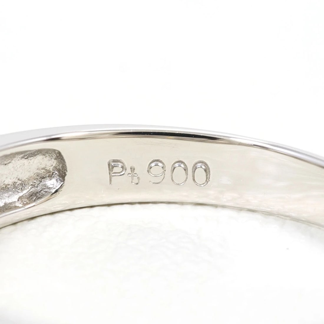 PT900 PLATINUM RING DIAMOND - 5