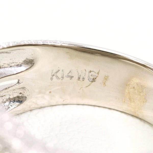 RING K14/WHITE GOLD - 2