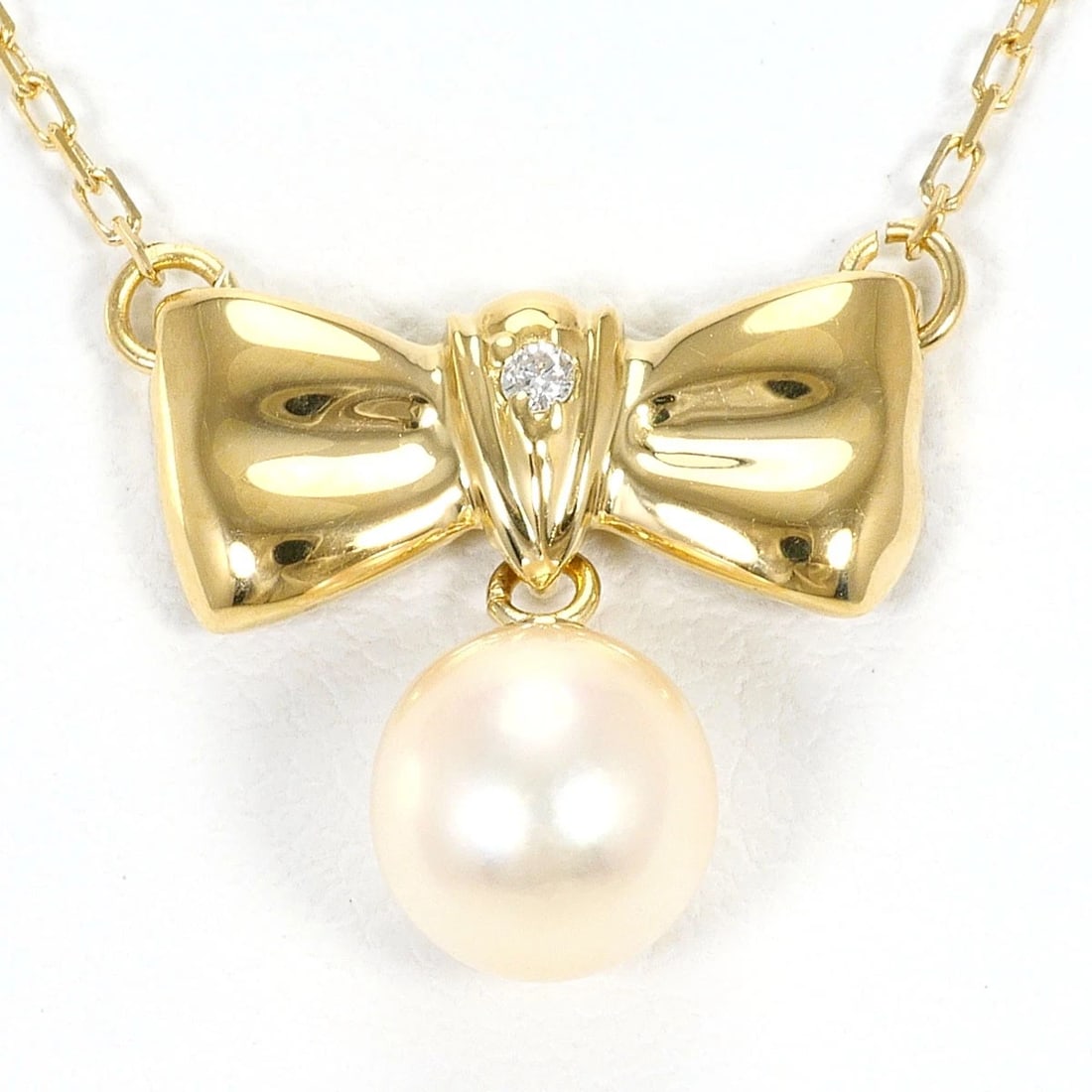 K18 18K GOLD NECKLACE PEARL: K18 18k gold Necklace Pearl Brand: No Brand Type/Style: Necklace Material: K18 18k gold, Main Stone Cultured Pearl Color: gold Size: Total length41cm Accessories: None Accessories Notice: When
