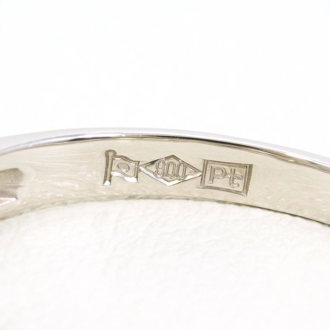 PT900 PLATINUM RING DIAMOND - 5