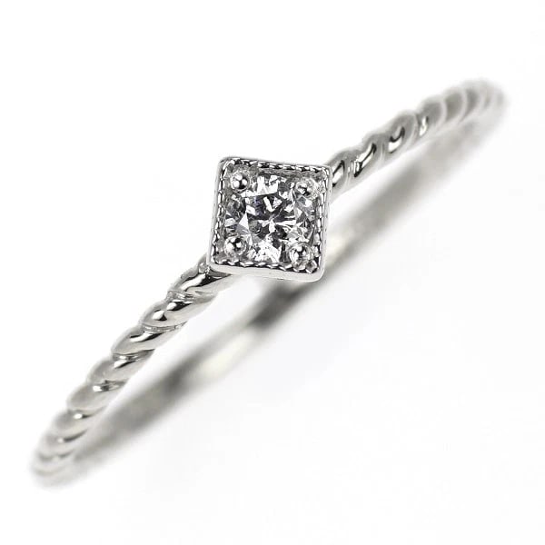 PT900 DIAMOND RING: Pt900 diamond ring Brand: None Type/Style: ring Material: Pt900, Color: PT Size: 6US Accessories: None Accessories Notice: When purchasing pre-owned goods, please refer to the photos of the items to