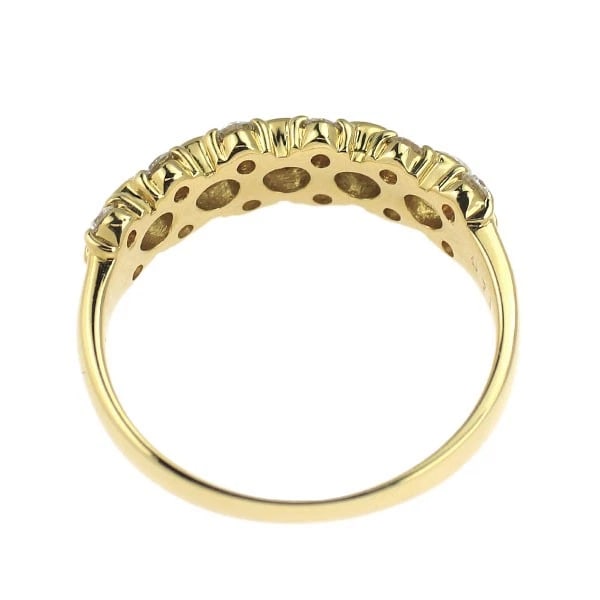 K18YG DIAMOND RING - 2