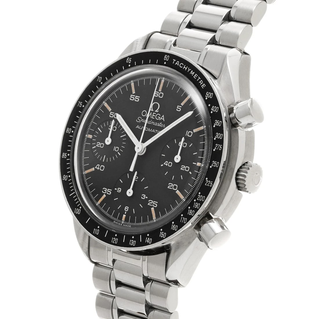 OMEGA SPEEDMASTER AUTOMATIC BLACK WATCH - 2