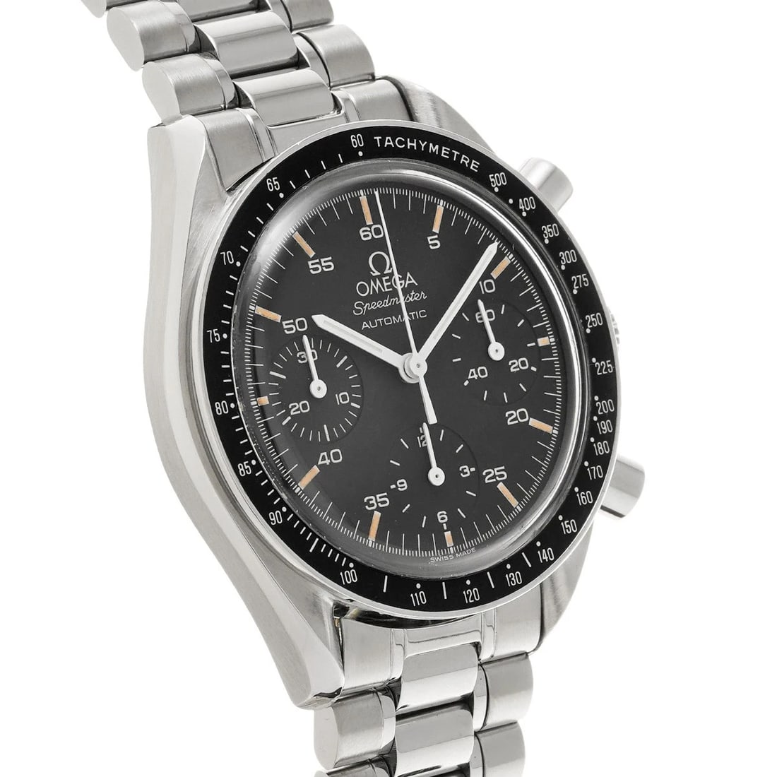 OMEGA SPEEDMASTER AUTOMATIC BLACK WATCH - 3