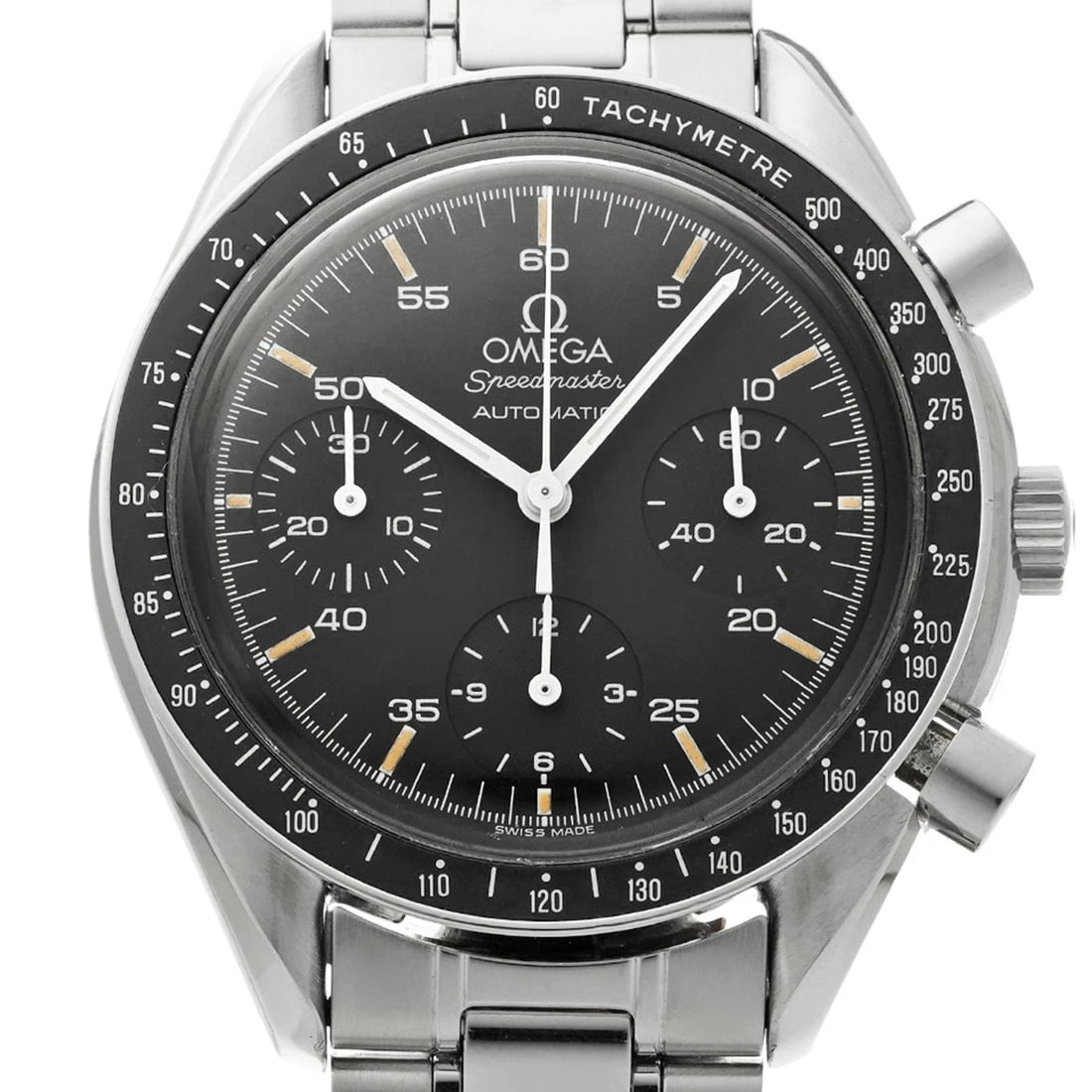 OMEGA SPEEDMASTER AUTOMATIC BLACK WATCH - 4
