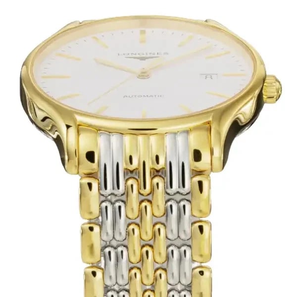 LONGINES LYRE WHITE WATCH - 3