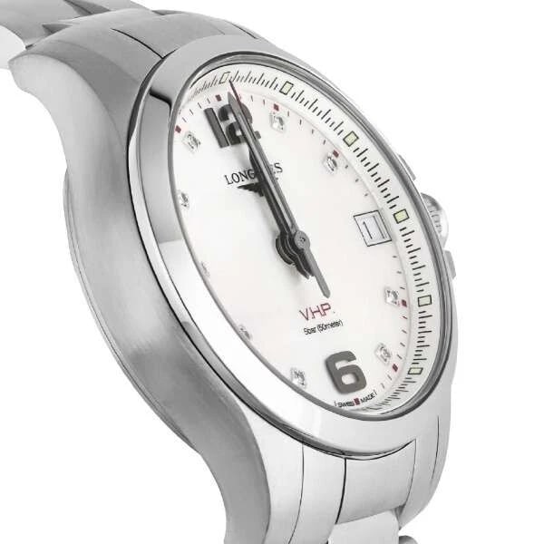 LONGINES CONQUEST WHITE WATCH - 2