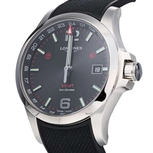 LONGINES CONQUEST V.H.P. BLACK WATCH - 2