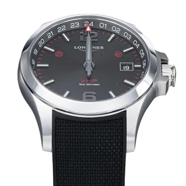 LONGINES CONQUEST V.H.P. BLACK WATCH - 3