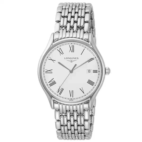 LONGINES METAL BELT WATCH: Longines Metal Belt Watch Brand: Longines Type/Style: Wristwatch Material: Case Material Stainless steel Color: Dial: White Size: Case size: Approx. 39mm (excluding crown) Wrist size: Approx. 13.5 - 2
