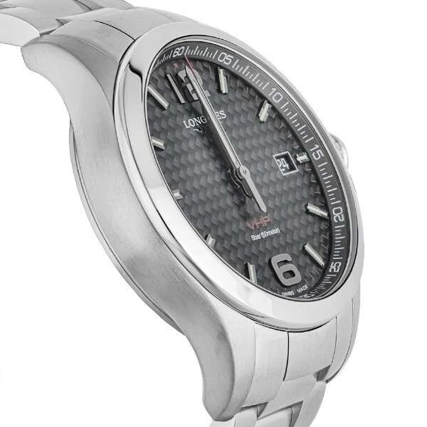 LONGINES CONQUEST V.H.P. BLACK WATCH - 2