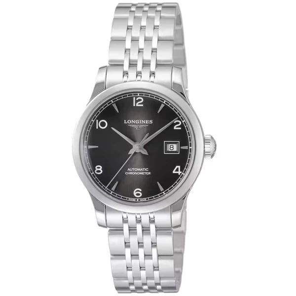 LONGINES WOMETAL BELT WATCH: Longines WoMetal Belt Watch Brand: Longines Type/Style: Wristwatch Material: Case Material Stainless steel Color: Dial color Black Size: Case size: Approx. 30mm (excluding crown) Accessories: None