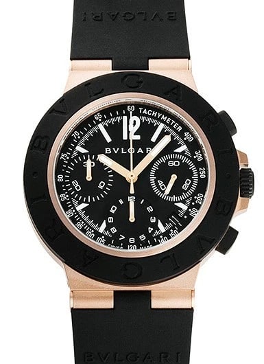BULGARI ALUMINUM WATCH BLACK BRAND WATCH: Bulgari Aluminum Watch Black Brand Watch Brand: Bvlgari Type/Style: Wristwatch Material: Case Material Dial Material: Bronze Color: Black Size: Case Diameter: 41mm Accessories: None Accessories