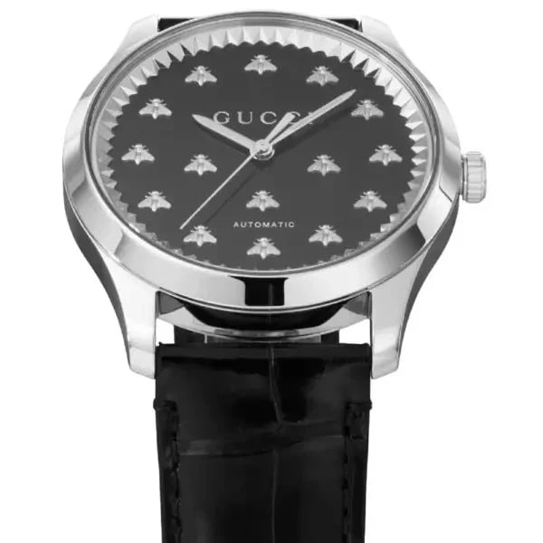 GUCCI G-TIMELESS BLACK WATCH - 3