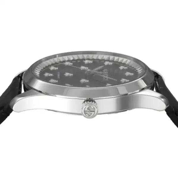 GUCCI G-TIMELESS BLACK WATCH - 4