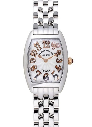 FRANCK MULLER TONNEAU CURVEX REL SILVER WATCH: Franck Muller Tonneau Curvex REL Silver Watch Brand: Franck Muller Type/Style: Wristwatch Material: Case Material Material: SS Color: Case Color Silver Size: Case diameter: 35mm x 25mm Accessories