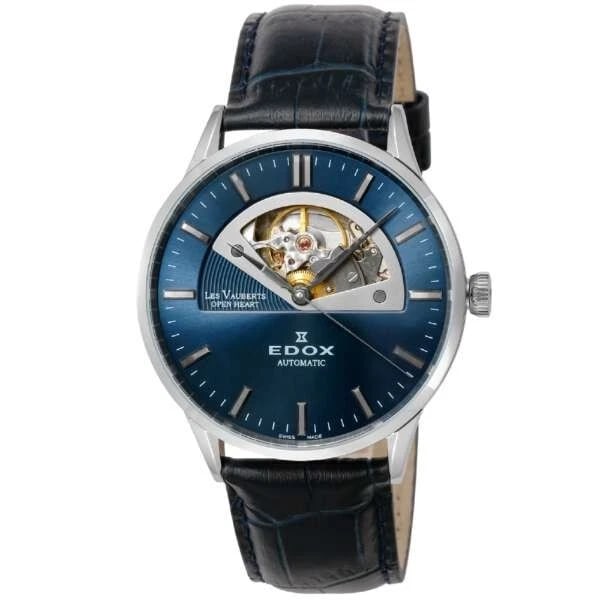 EDOX REVOBEL BLUE BLUE WATCH: EDOX Revobel Blue Blue Watch Brand: Edox Type/Style: Wristwatch Material: Case Material Stainless steel Color: Blue Size: [Case size] 43mm x 43mm Accessories: None Accessories Notice: When purchasing