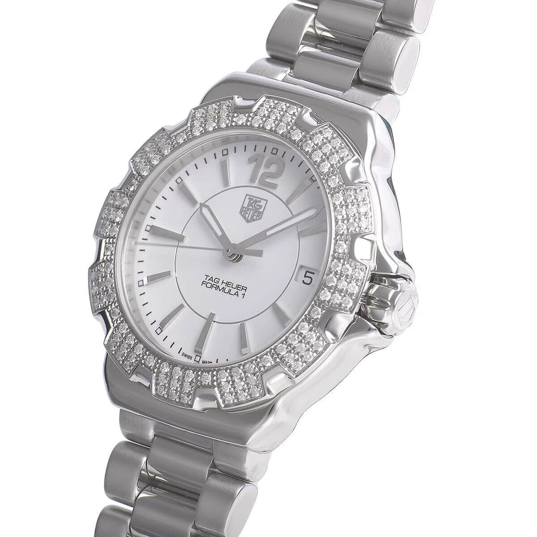 TAG HEUER FORMULA WATCH: TAG Heuer Formula Watch Brand: TAG Heuer Type/Style: Wristwatch Material: Case Material Material(Main) Stainless steel Color: White Size: Case Size37.0mm Accessories: None Accessories Notice: When