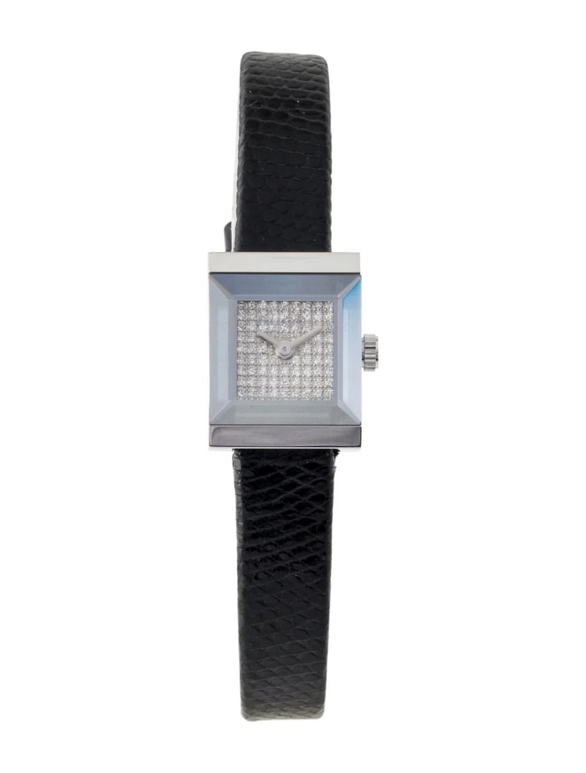 GUCCI G-FRAME SILVER WATCH (1 of 2)