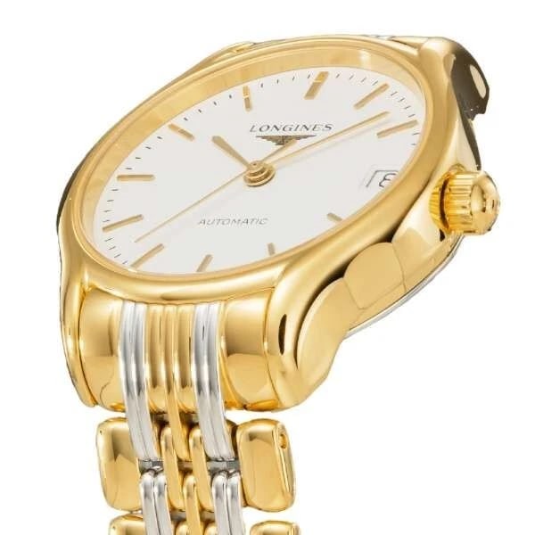 LONGINES LYRE WHITE WATCH - 2