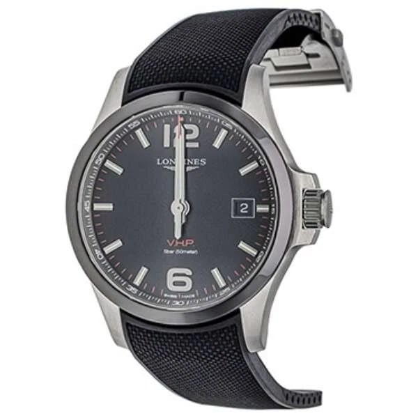 LONGINES CONQUEST V.H.P. BLACK WATCH - 2