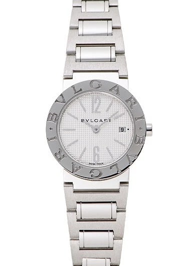 BULGARI BULGARI WHITE WATCH: Bulgari Bulgari White Watch Brand: Bvlgari Type/Style: Wristwatch Material: Case Material Material SS Color: Dial Color White Size: Case diameter 26mm Accessories: None Accessories Notice: When