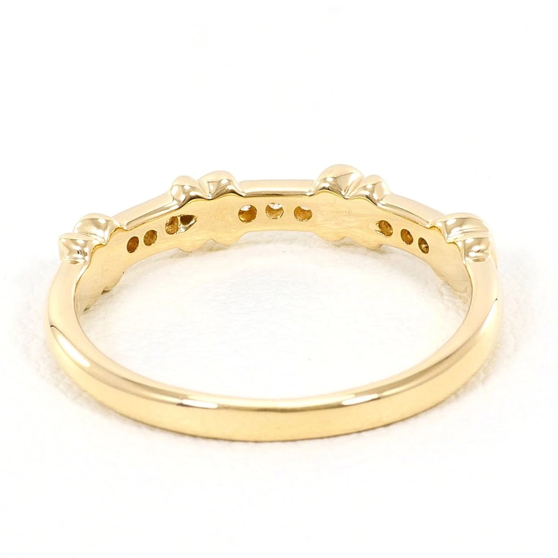 K18 GOLD RING DIAMOND - 3