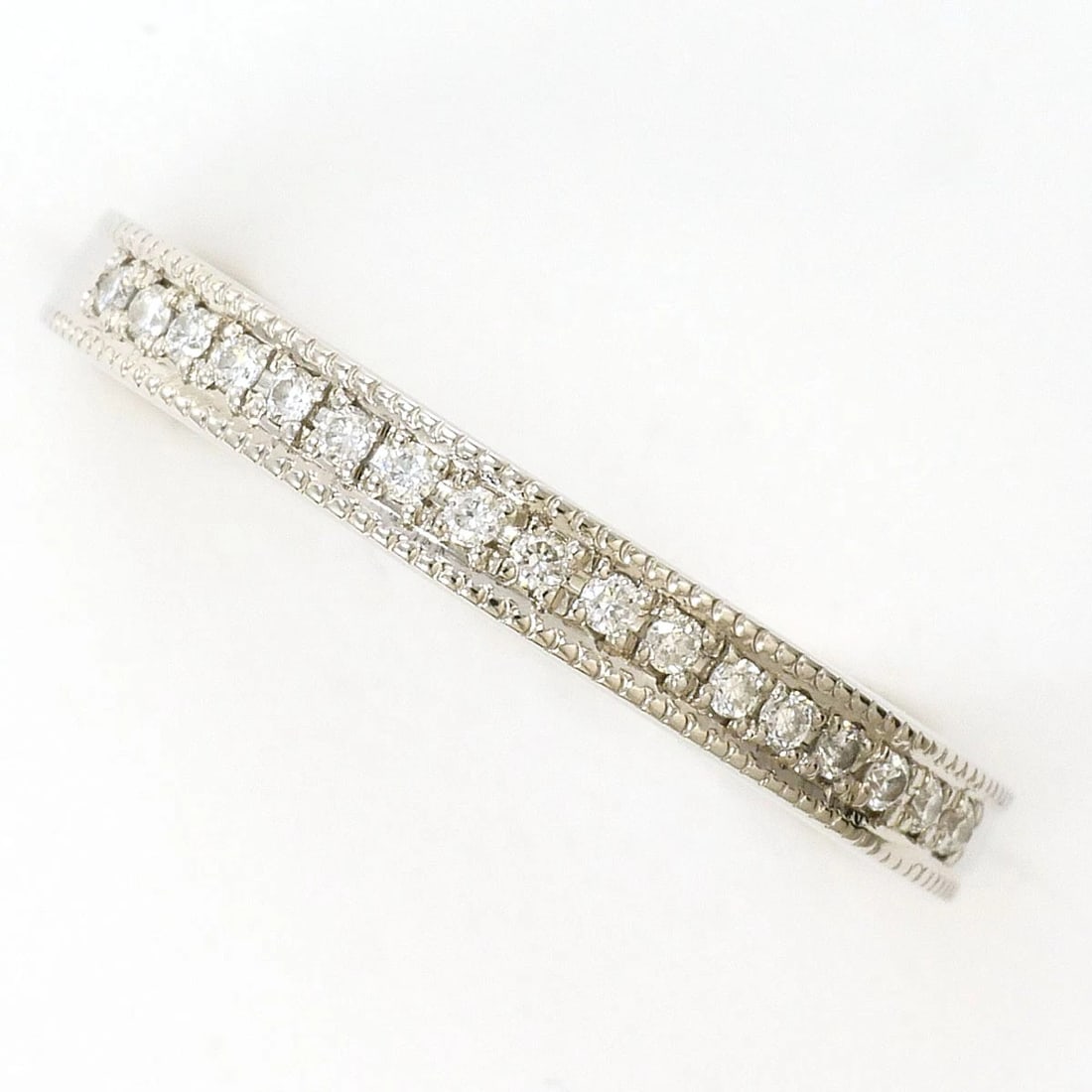 PT900 PLATINUM RING DIAMOND: PT900 Platinum Ring Diamond Brand: No Brand Type/Style: Ring Material: PT900, Main Stone Natural Color: Silver Size: US 4 1/4 Accessories: None Accessories Notice: When purchasing pre-owned goods,