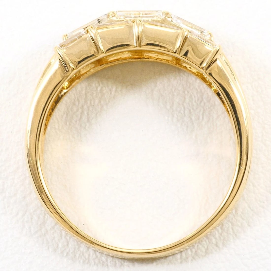 K18 GOLD RING DIAMOND - 3