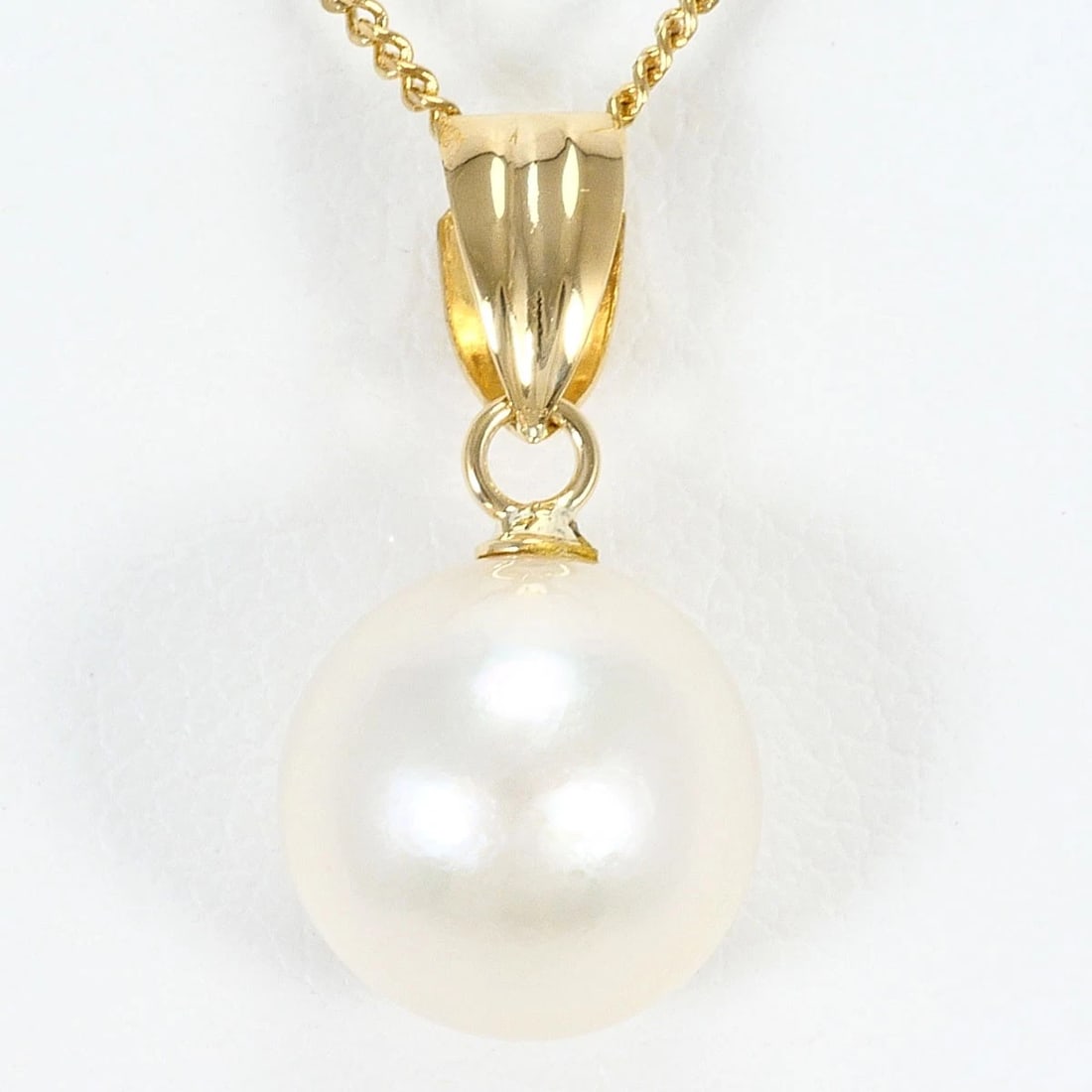 K18 GOLD NECKLACE PEARL: K18 gold Necklace Pearl Brand: No Brand Type/Style: Necklace Material: K18/Yellow Gold, Main Stone Pearl Color: Yellow Gold Size: Top size?H:about17?W:about8mm(Top and chain are removable), Chain