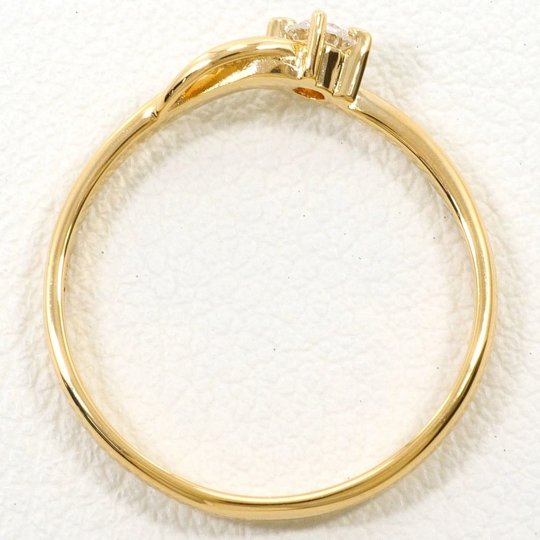 K18 GOLD RING DIAMOND - 2