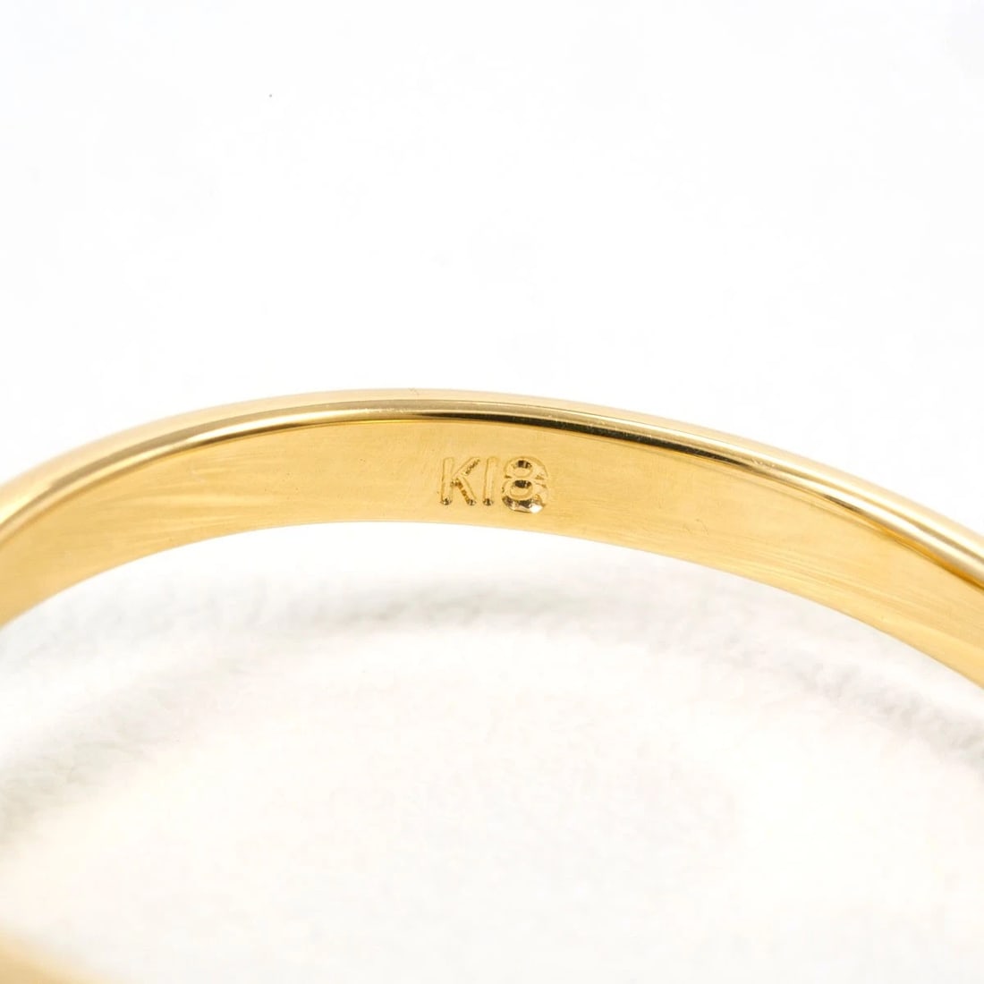 K18 GOLD RING DIAMOND - 4