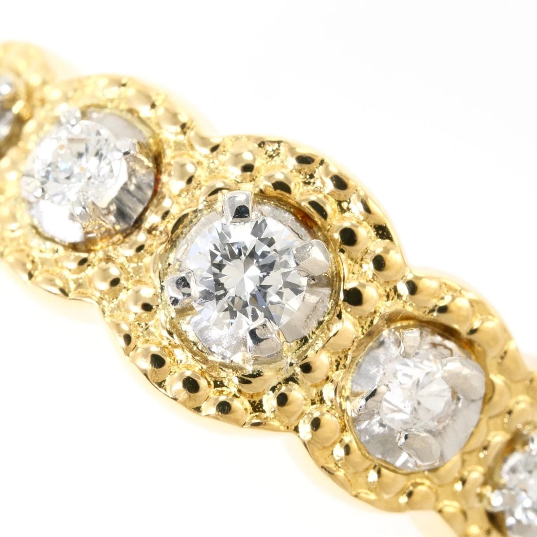 K18 GOLD RING DIAMOND - 2