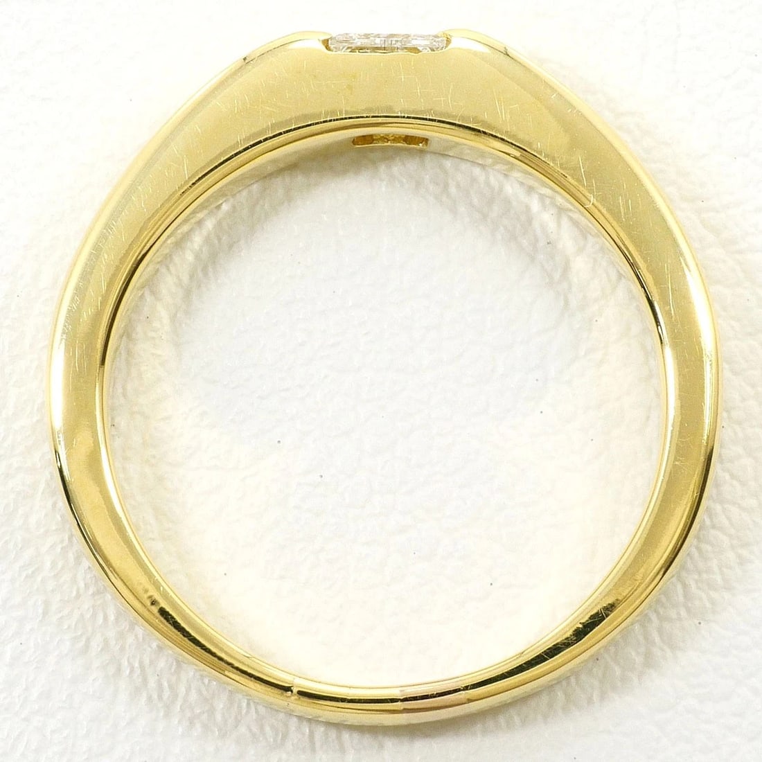 K18 GOLD RING DIAMOND - 3
