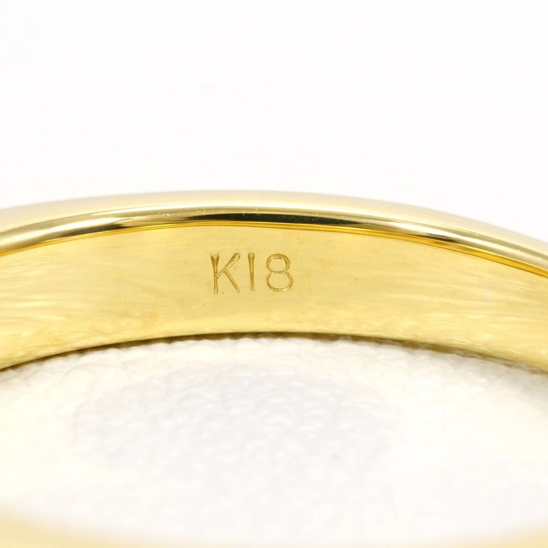 K18 GOLD RING DIAMOND - 5