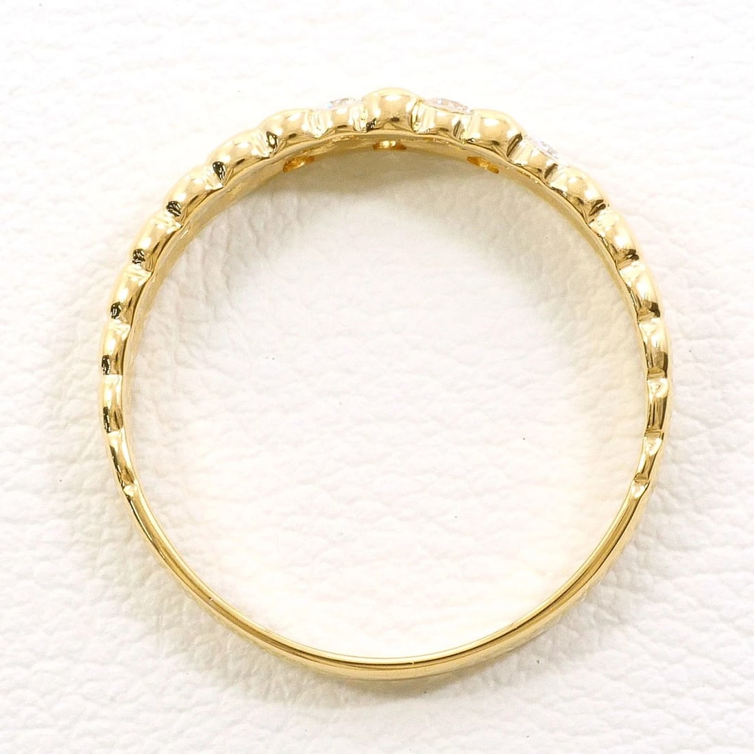 K18 GOLD RING DIAMOND - 2