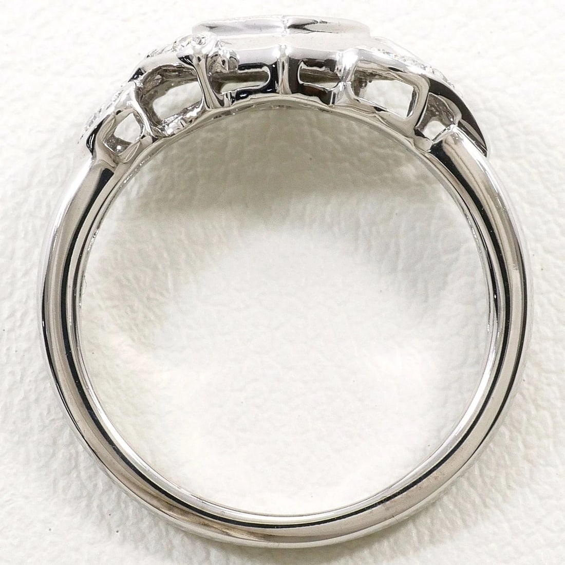 K18 GOLD RING DIAMOND - 3